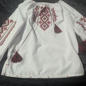 Ukrainian hand made blouse